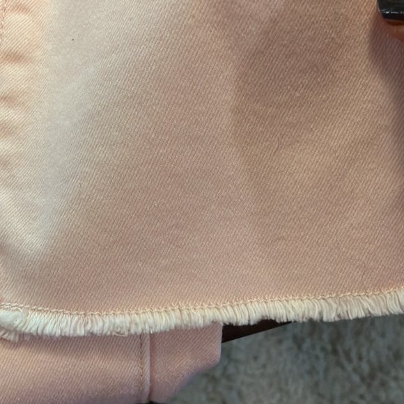 LC Lauren Conrad Distressed Color Skinny Jeans. Pale pink color. - Picture 10 of 16